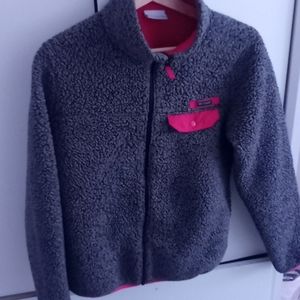 Grey Columbia sweater